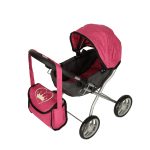 Four-wheel pram for dolls gondola