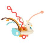 Montessori sensory teether toy for babies swan