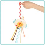 Montessori sensory teether toy for babies swan
