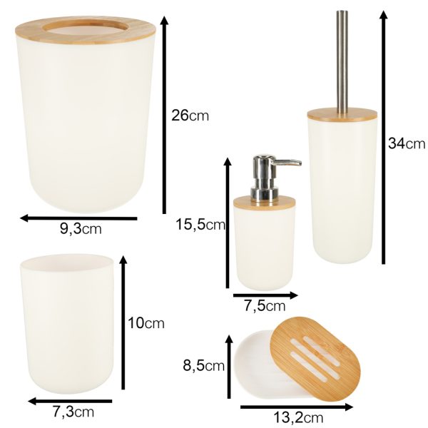 Bathroom set white
