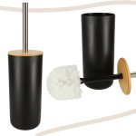 Bathroom set black