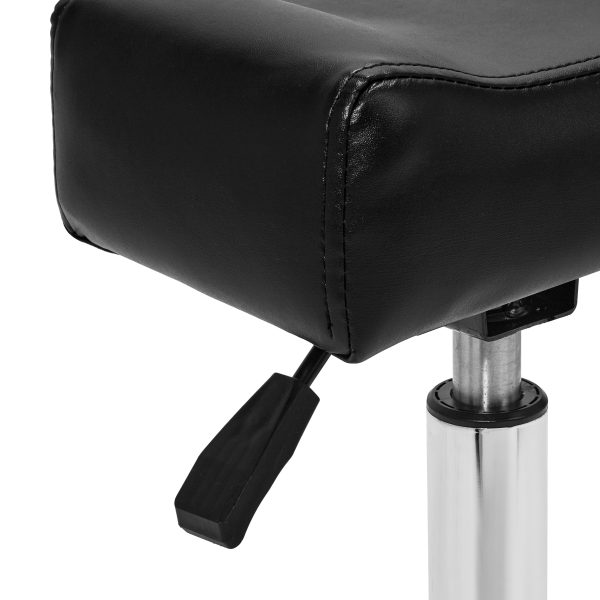 Bell Sillon mobile pedicure footstool black