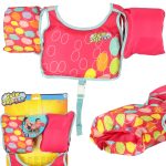 Gelbėjimosi liemenė rožinė 19-30 kg AQUASTAR