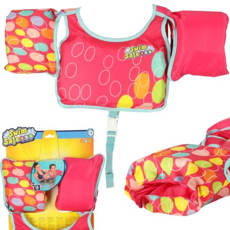 Gelbėjimosi liemenė rožinė 19-30 kg AQUASTAR