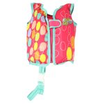 Children's swimming vest pink AQUASTAR