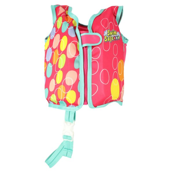 Children's swimming vest pink AQUASTAR