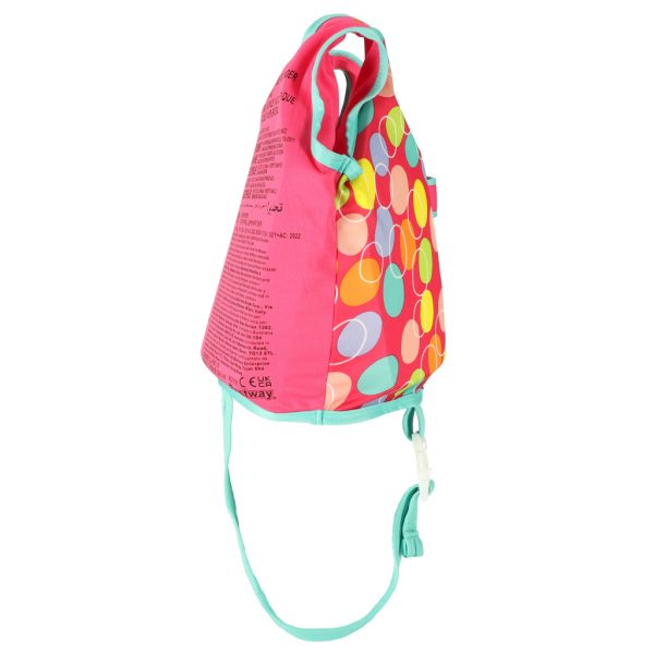Children's swimming vest pink AQUASTAR