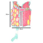 Children's swimming vest pink AQUASTAR