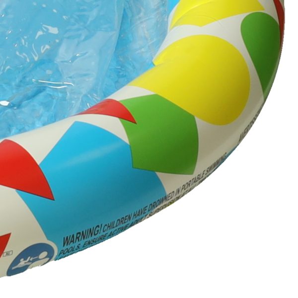 Inflatable kids pool play mat