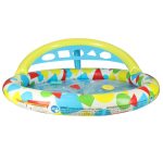 Inflatable kids pool play mat