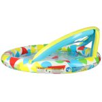 Inflatable kids pool play mat