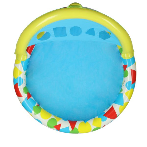 Inflatable kids pool play mat