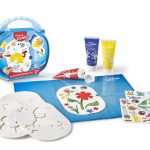 Finger paints in a case Creative