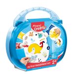 Finger paints in a case Creative