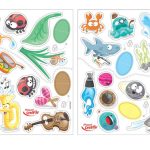 Finger paints in a case Creative