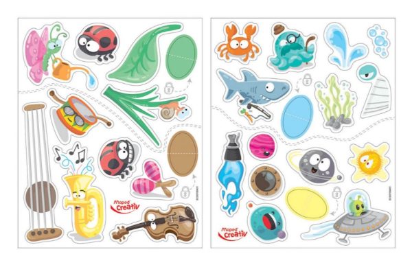 Finger paints in a case Creative