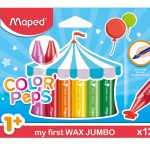 Jumbo colorpeps candle crayons 12 pcs