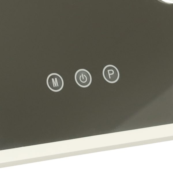 LED make-up mirror with USB bulbs 30x40cm