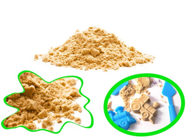 Kinetic sand in a box 2kg molds beige