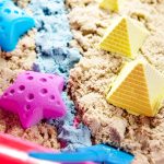 Kinetic sand in a box 2kg molds beige