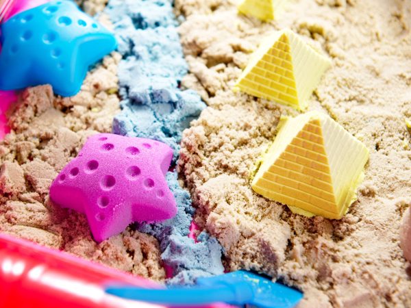 Kinetic sand in a box 2kg molds beige