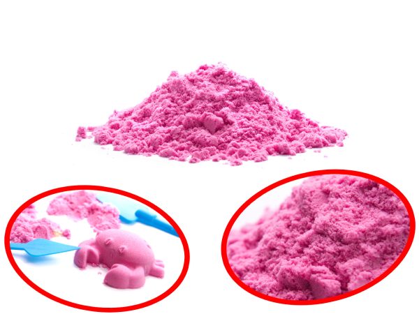 Kinetic sand in a box 2kg molds pink