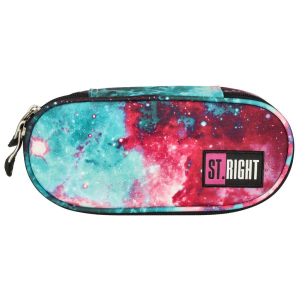 Padded sachet pencil case with flap Nebula