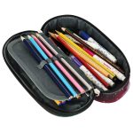 Padded sachet pencil case with flap Nebula