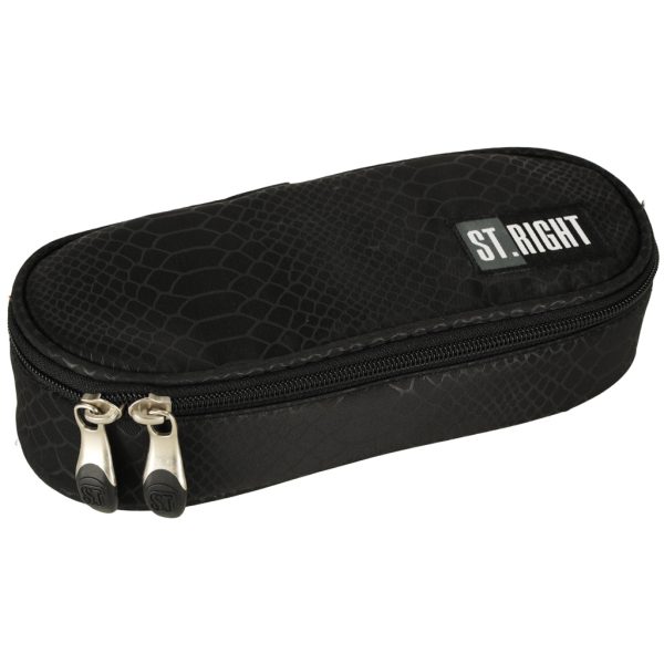 Padded sachet pencil case with flap Shiny Snake