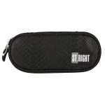 Padded sachet pencil case with flap Shiny Snake