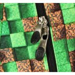 Stright pixel cubes school backpack