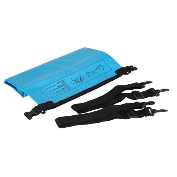 Inflatable waterproof bag 30l blue