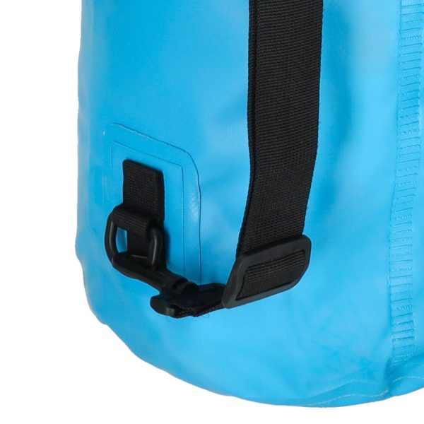 Inflatable waterproof bag 30l blue