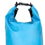 Inflatable waterproof bag 30l blue