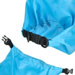 Inflatable waterproof bag 30l blue
