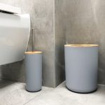 Bathroom set 6 pcs grey