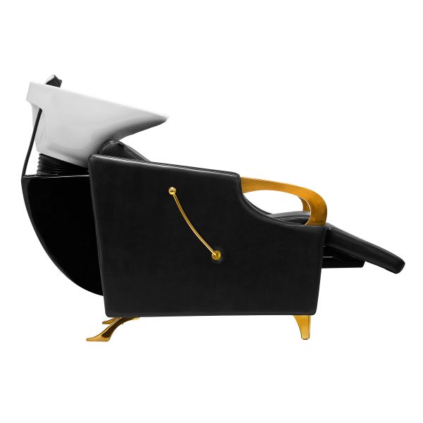 Barber sink Gabbiano C019G black