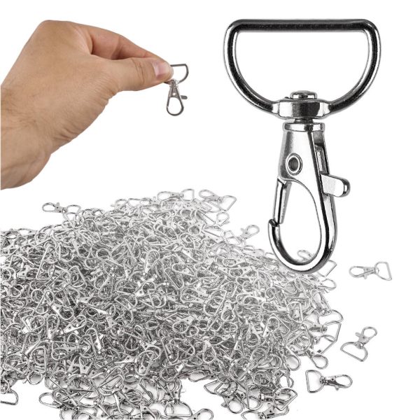 Metal fish snap hook 500pcs