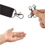 Metal fish snap hook 500pcs