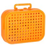 Building blocks in a suitcase + screwdriver space