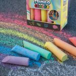 Jumbo thick paving chalk 15pcs