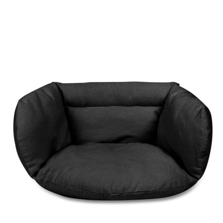 Stork's nest cushion black
