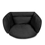 Stork's nest cushion black