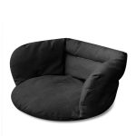 Stork's nest cushion black