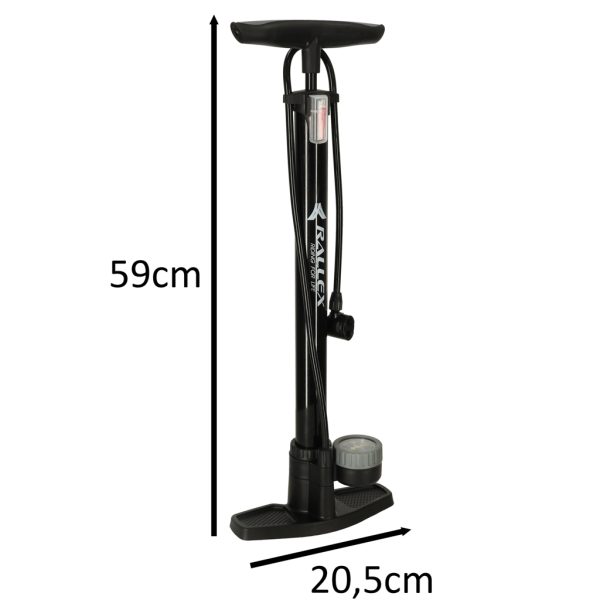 Bicycle Floor Pump with Gauge