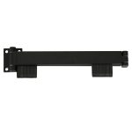 Retractable folding wall hanger 90cm black