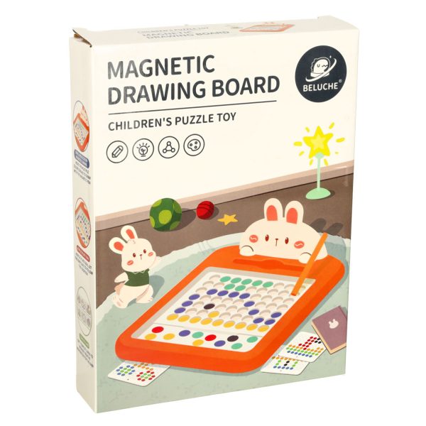 Magnetic board dots bunny XL