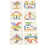 Magnetic board dots bunny XL