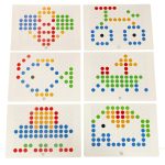 Magnetic board dots bunny