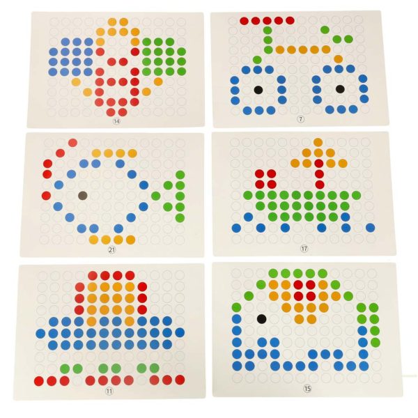 Magnetic board dots bunny